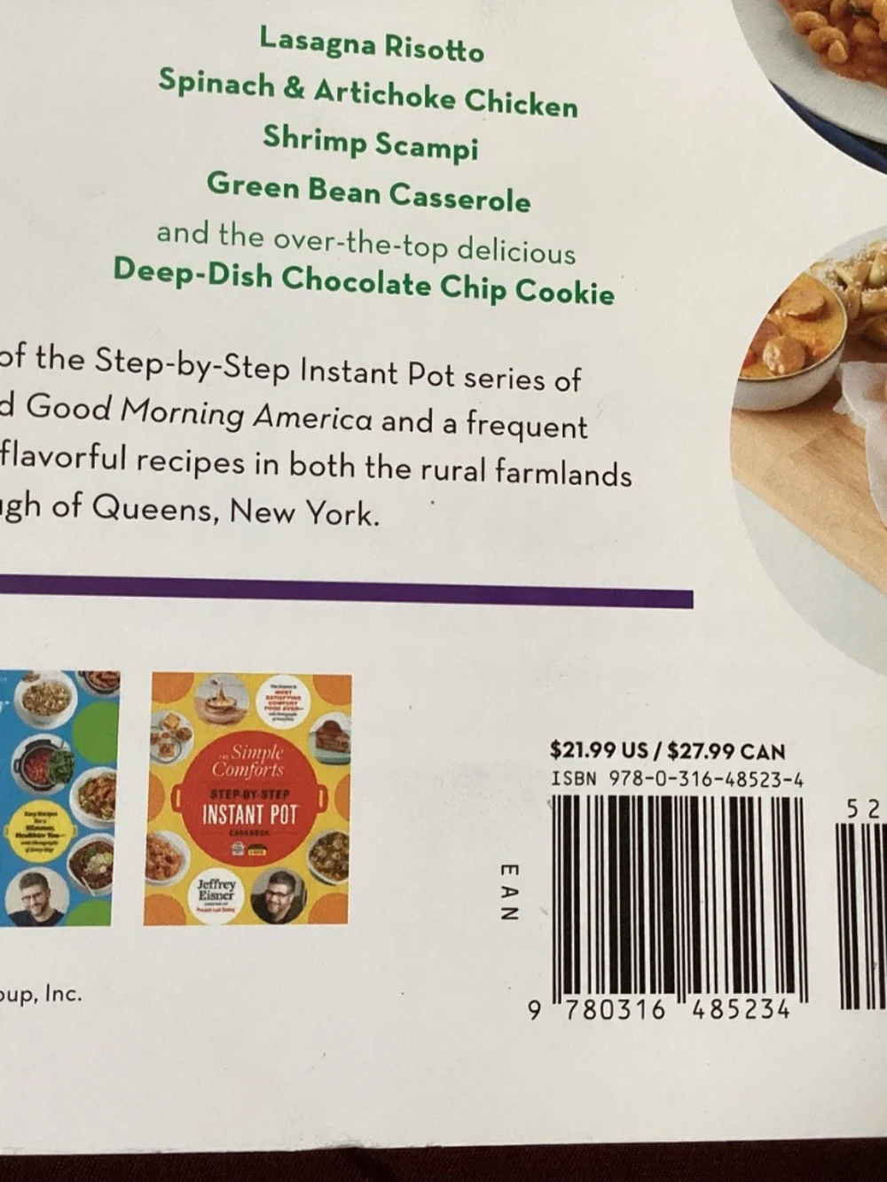 Super Shortcut Instant Pot Cookbook New by Jeffrey Eisner